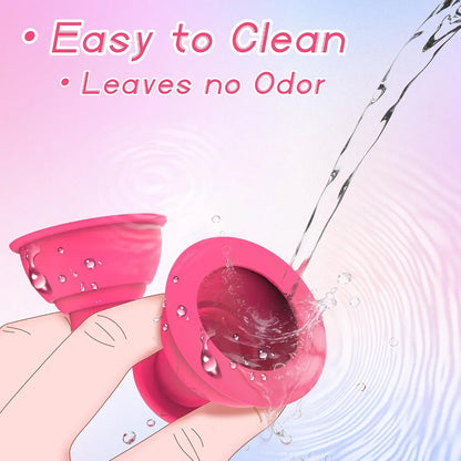Silicone Nipple Suction Stimulator for Couples - Soft Touch Flirting Toy
