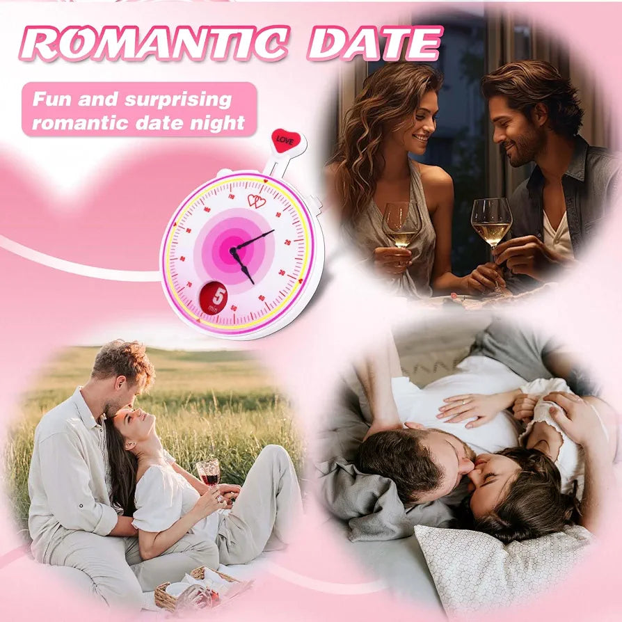 Interactive Date Night Decision Spinner for Couples - Romantic Game for Anniversaries and Valentine's Day