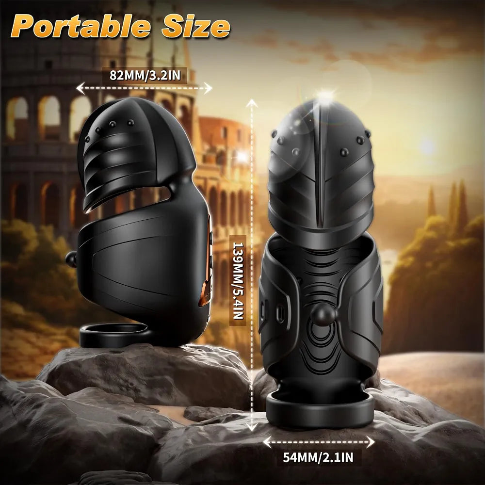 Advanced App-Controlled Male Masturbator with 10 Vibration Modes and 360° Swing Glans Training