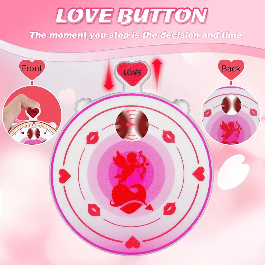 Interactive Date Night Decision Spinner for Couples - Romantic Game for Anniversaries and Valentine's Day