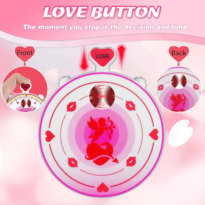 Interactive Date Night Decision Spinner for Couples - Romantic Game for Anniversaries and Valentine's Day