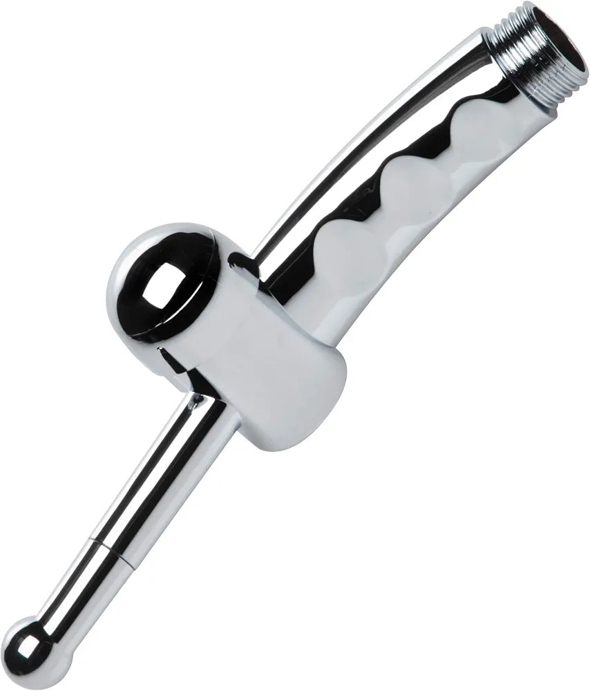 High-Pressure Shower Cleansing Nozzle with Adjustable Flow Regulator
