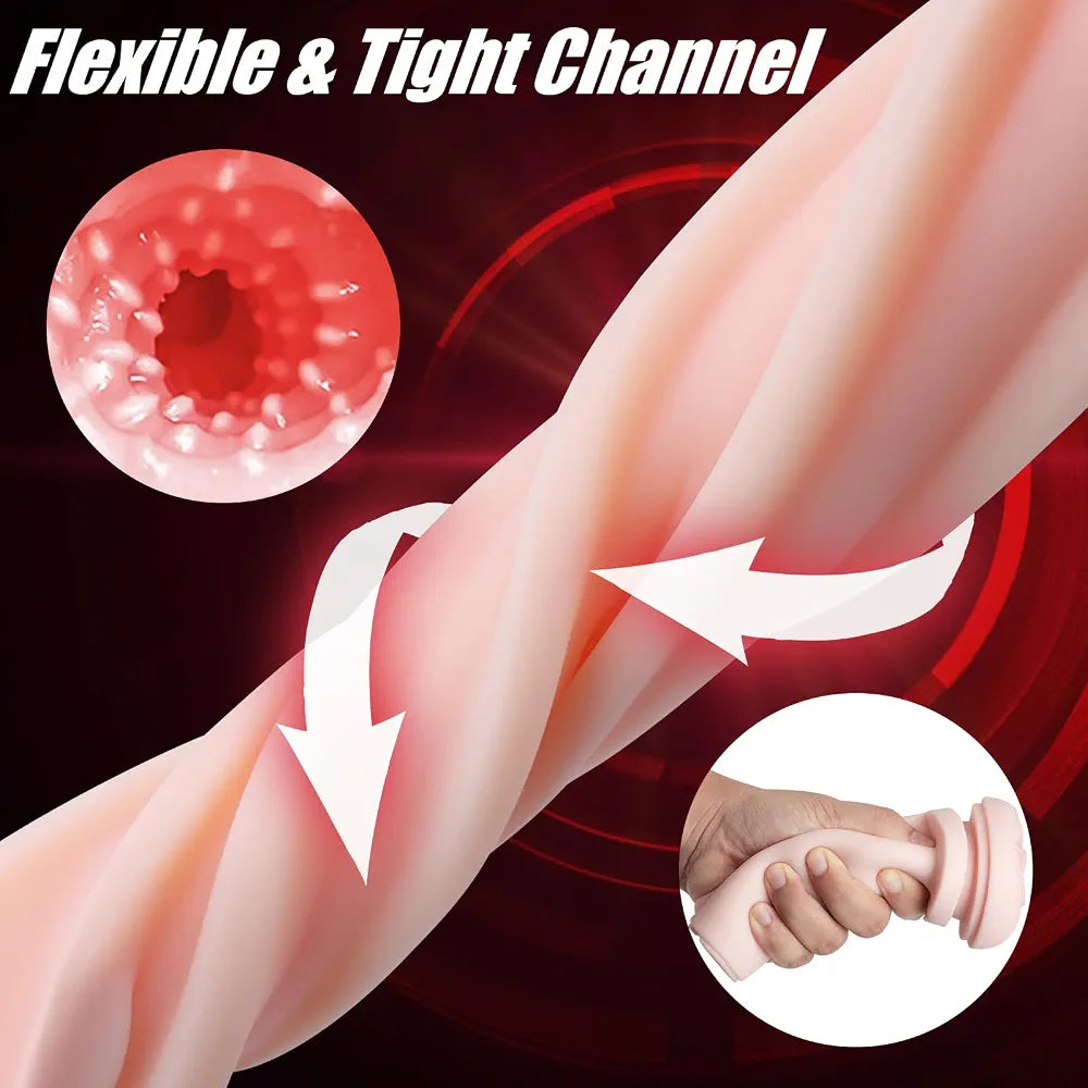 Automatic Male Masturbator with LCD Display, 9 Vibration & 5 Suction Modes
