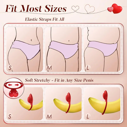 Dual-Stimulation Wearable Remote-Controlled Couples Vibrator with 10 Vibration Modes