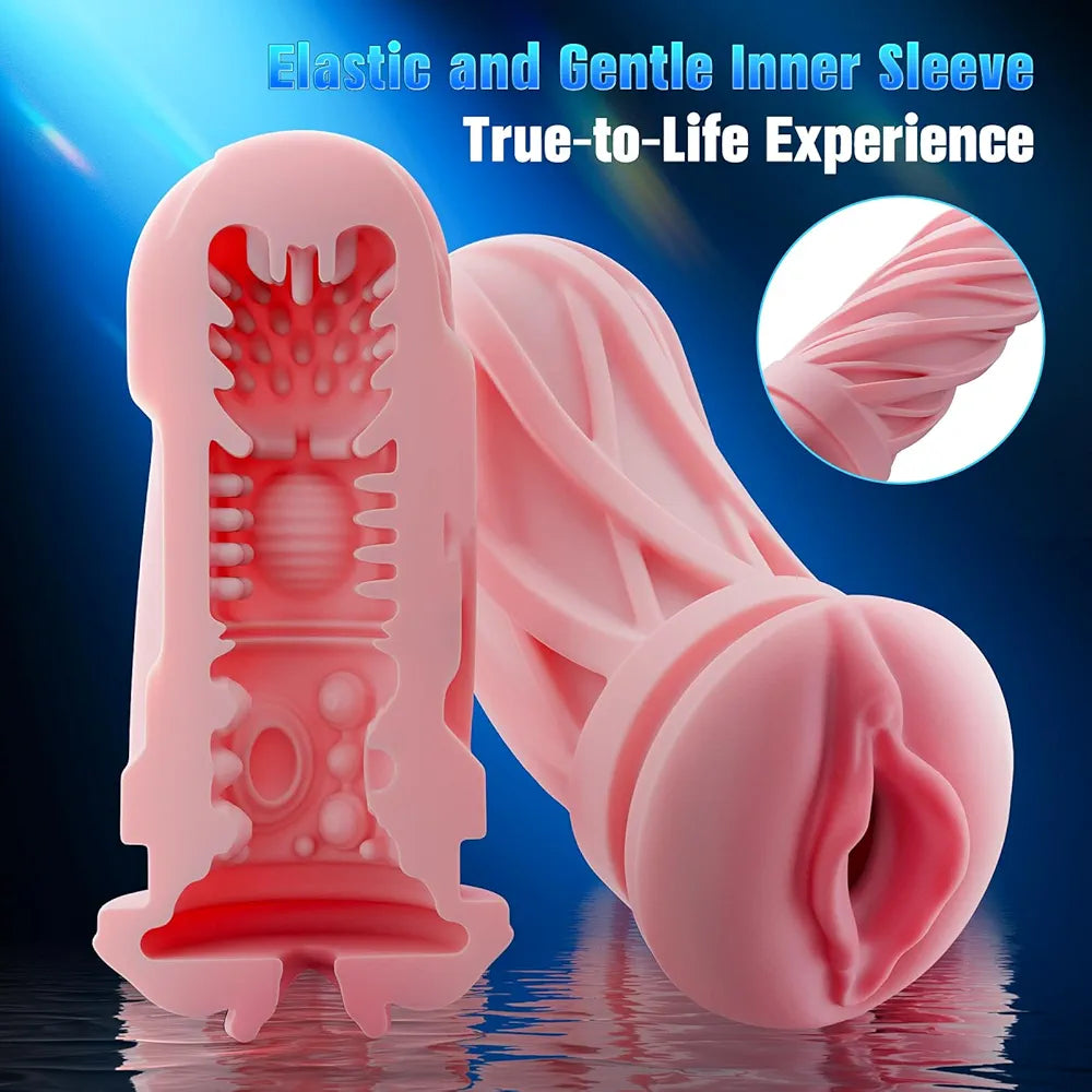 EINSEO AI-Powered App-Controlled Male Masturbator with 360° Heating, 5-Speed Thrusting, and Brushless Motor