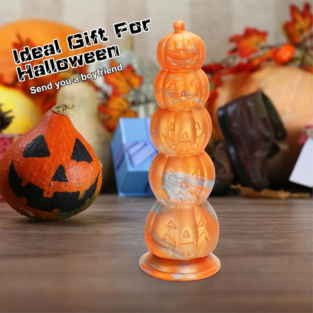 11-Inch Realistic Silicone Fantasy Dildo with Suction Cup, Ribbed Texture for G-Spot and Prostate Stimulation