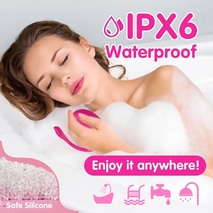 Wearable Bluetooth App-Controlled G-Spot Panty Vibrator for Couples