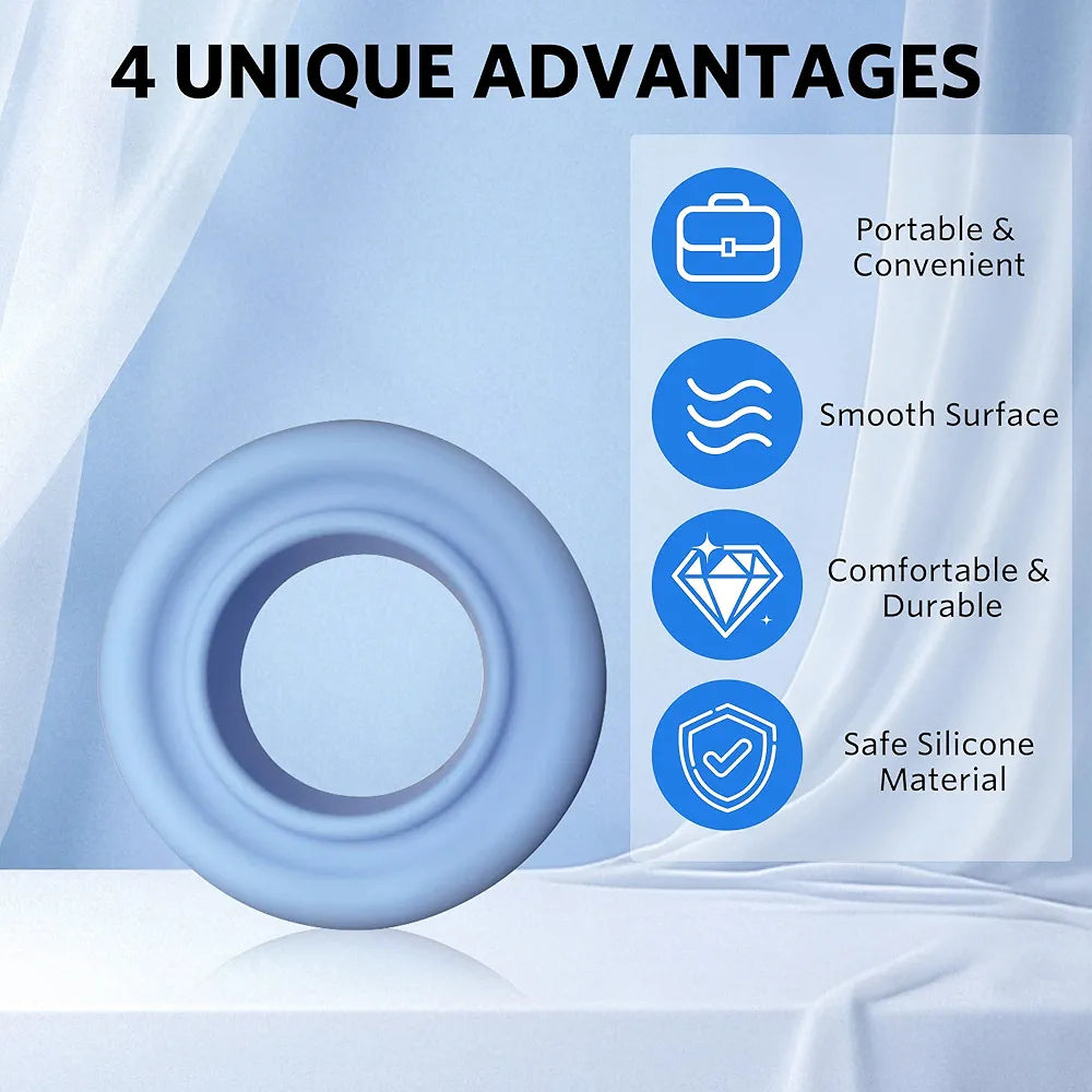 JoyLoop Advanced Silicone Pump Sleeve - Large Opening, Durable Comfort Seal