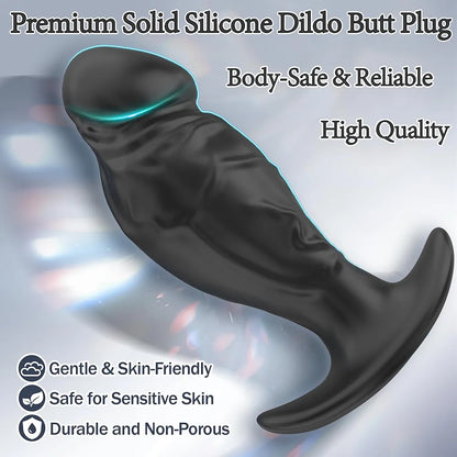 Premium 3-Piece Silicone Anal Training Plug Set with Flared Base for Beginners and Advanced Users