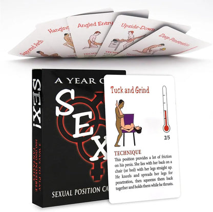 Romantic Date Night Card Game for Couples: Fun Bedroom Activities for Anniversaries and Valentine's Day