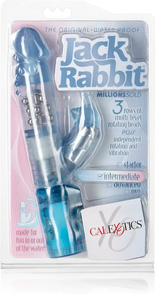 CalExotics Waterproof Rotating Rabbit Vibrator for Dual Stimulation