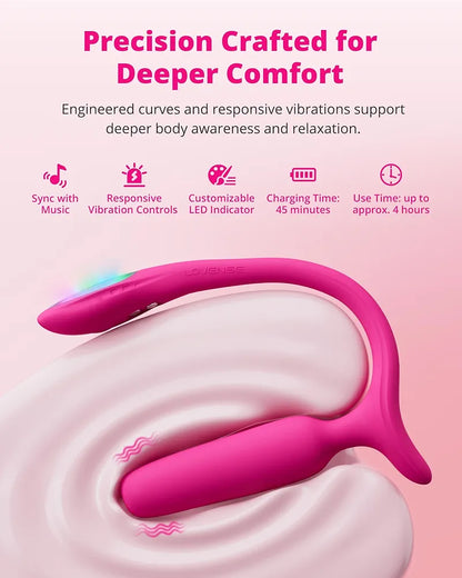 Lush 3 App-Controlled Waterproof Anal Vibrator with LED