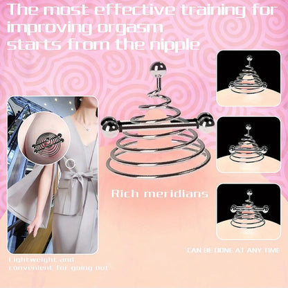 Adjustable Stainless Steel Nipple Clamps for Sensory Stimulation and BDSM Play