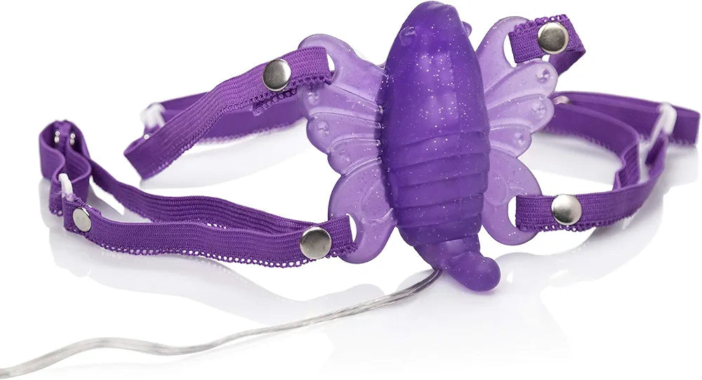 Venus Butterfly Ornament - Deep Purple Finish