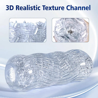IMOTANI Realistic TPE Penis Training Sleeve and Masturbation Stroker for Men
