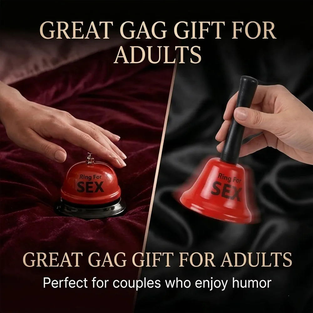 Romantic Couples' Novelty Bell Set for Bedroom Games and Date Night Fun