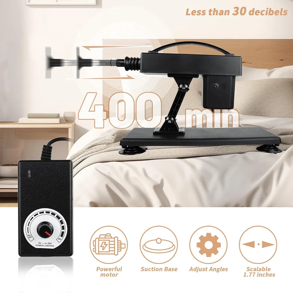 Automatic Thrusting Dildo Machine with 3 XLR Attachments and Suction Cup Base