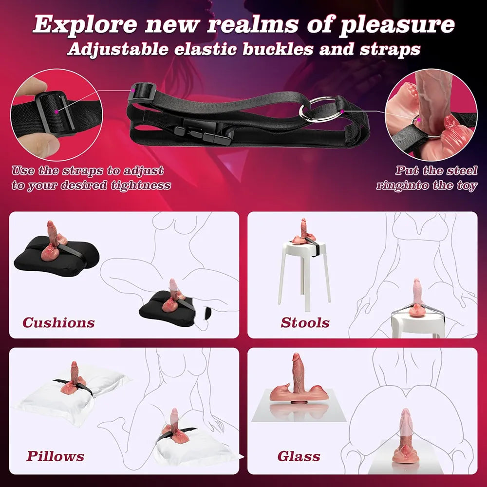 Remote-Controlled Thrusting & Vibrating G-Spot Dildo with 17 Stimulation Modes