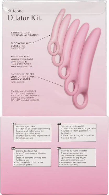 CalExotics Inspire 5-Piece Silicone Dilator Kit - Pink