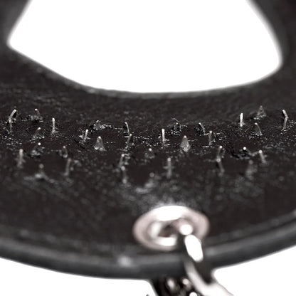 Premium Spiked Leather Ball Stretcher for Enhanced Sensation