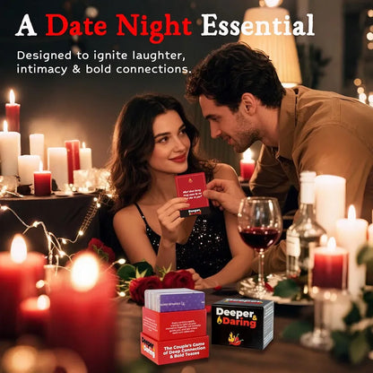 Intimate Connection: 150 Romantic Questions and Dares for Couples Date Night