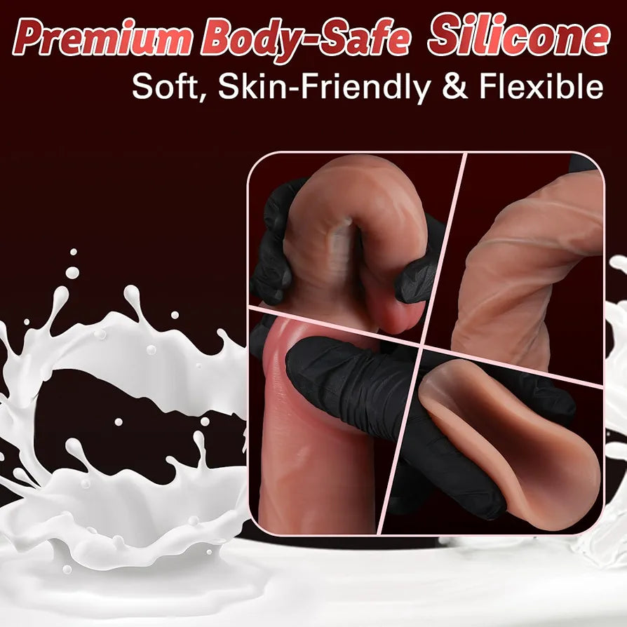 Silicone Anal Training Kit: 3-Piece Graduated Butt Plug Set with Suction Base
