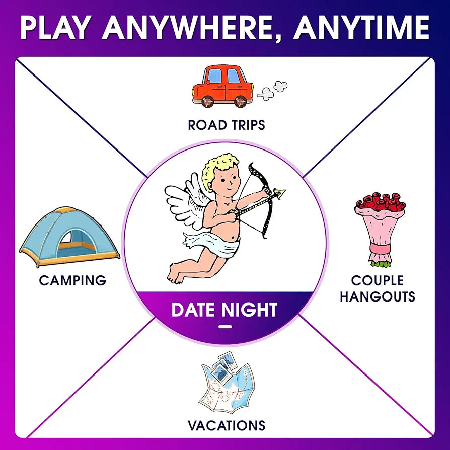 Intimate Couples Card Game: Kama Sutra Inspired Bedroom Activity Deck for Date Night