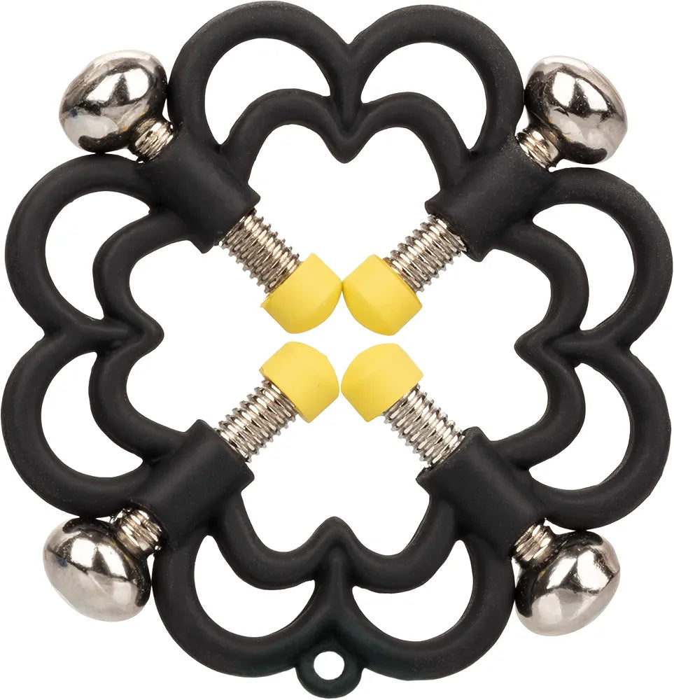 CalExotics Adjustable Nipple Clamps with Silicone Grips