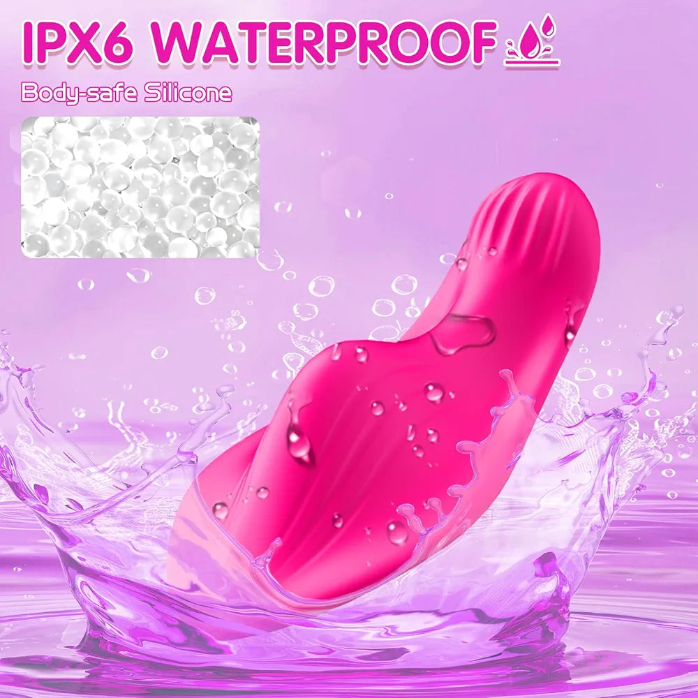 Wearable App-Controlled Panty Vibrator with 9 Modes for Couples