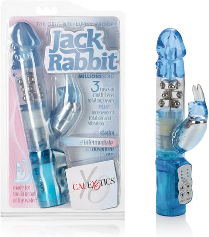 CalExotics Waterproof Rotating Rabbit Vibrator for Dual Stimulation