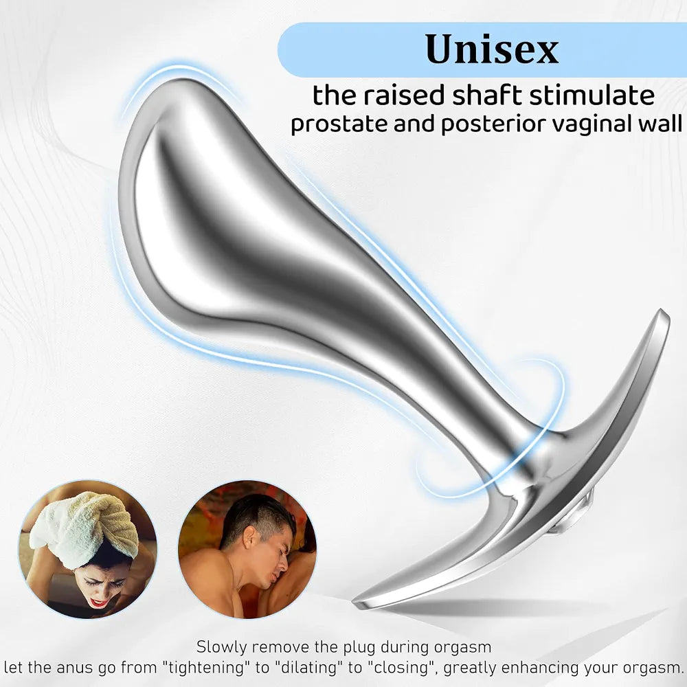 Beginner Anal Training Kit: Ergonomic Silicone Butt Plug for Prostate Massage and Comfort