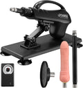 Automatic Thrusting Sex Machine with 3 Attachments, Suction Cup Adapter, and 3XLR Connector for Men and Women
