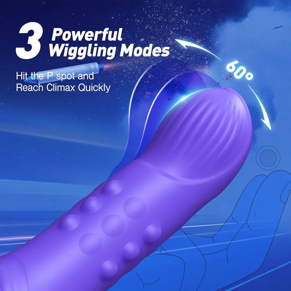 Prostate Massager and Anal Vibrator for Men with 16 Stimulation Modes
