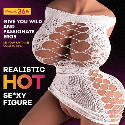 36LB Life-Size Flexible Realistic Adult Love Doll with Soft Features