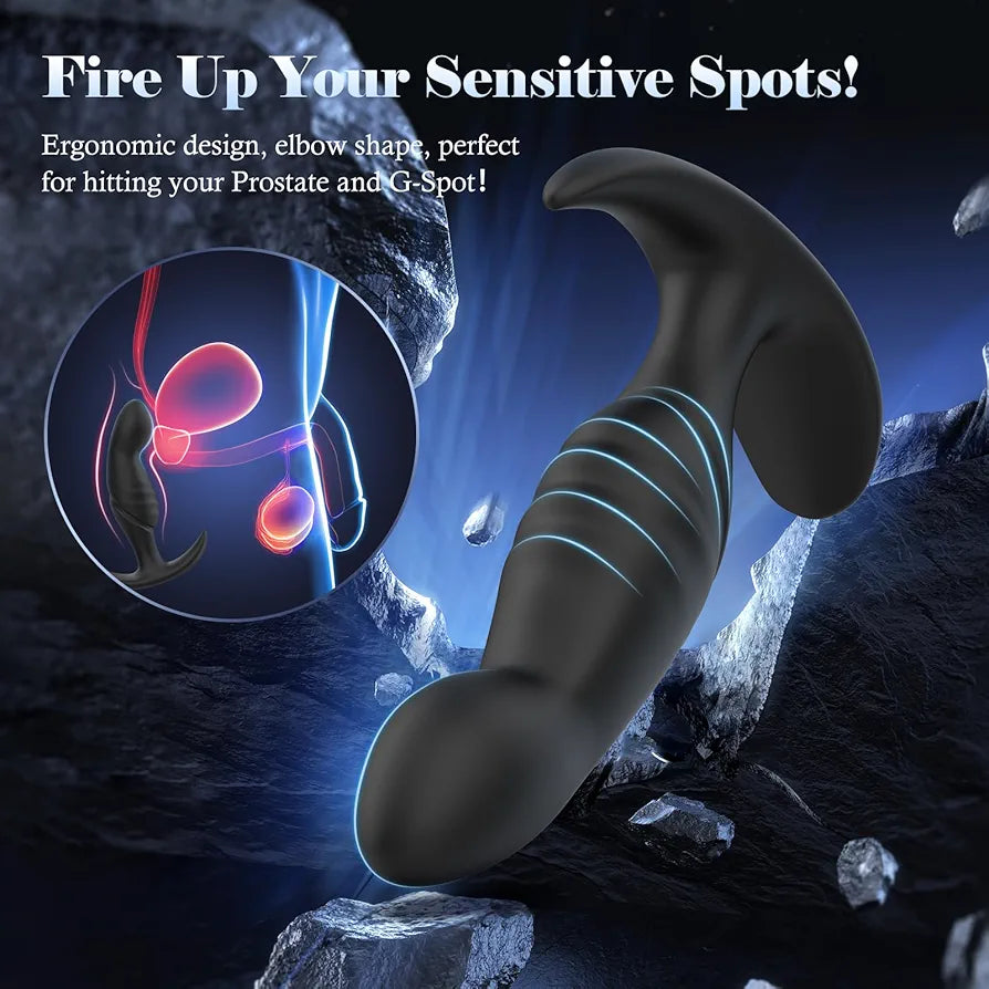 4-Piece Silicone Anal Training Plug Set with Flared Base for Beginners and Advanced Users