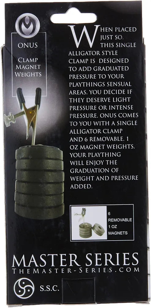 Spartacus Adjustable Sensory Nipple Clamps with Twist-Tight Tension Control