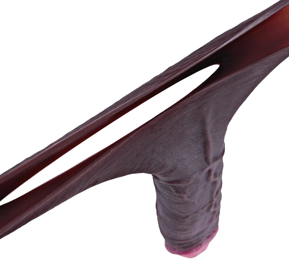 Umania 7.5-Inch Realistic Silicone Penis Sleeve and Cock Ring Extender for Enhanced Erection and Delay