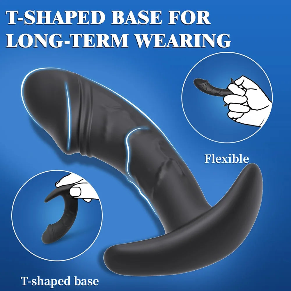 3-Piece Silicone Anal Training Kit: Beginner-Friendly Flared Butt Plugs for Prostate Massage and Couples Play