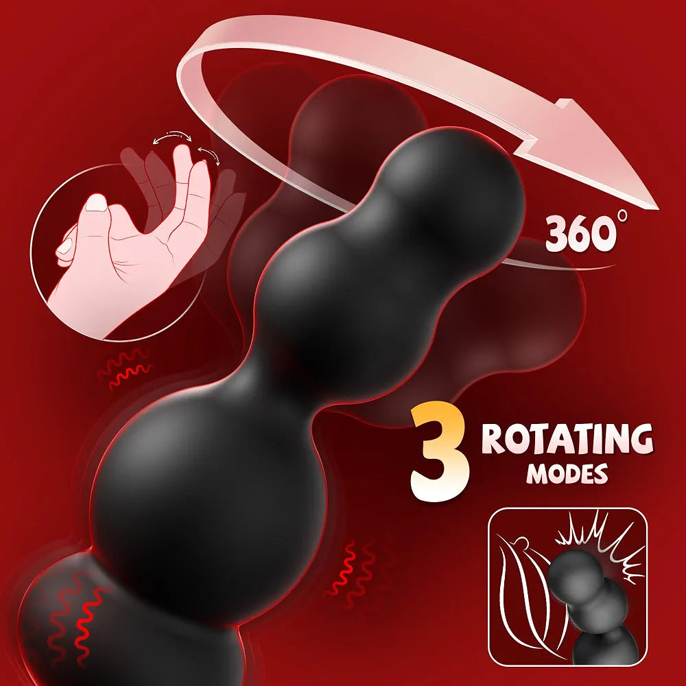 Zenvester Prostate Massager and Anal Vibrator with Remote Control