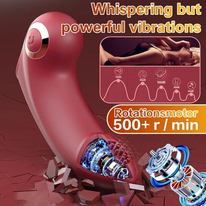 Yivans Rechargeable Silicone Mini Vibrator for Targeted G-Spot and Clitoral Stimulation