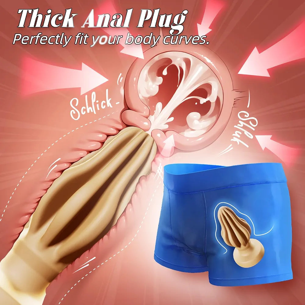 Premium 3-Piece Silicone Anal Training Bead Set with Suction Cup Base