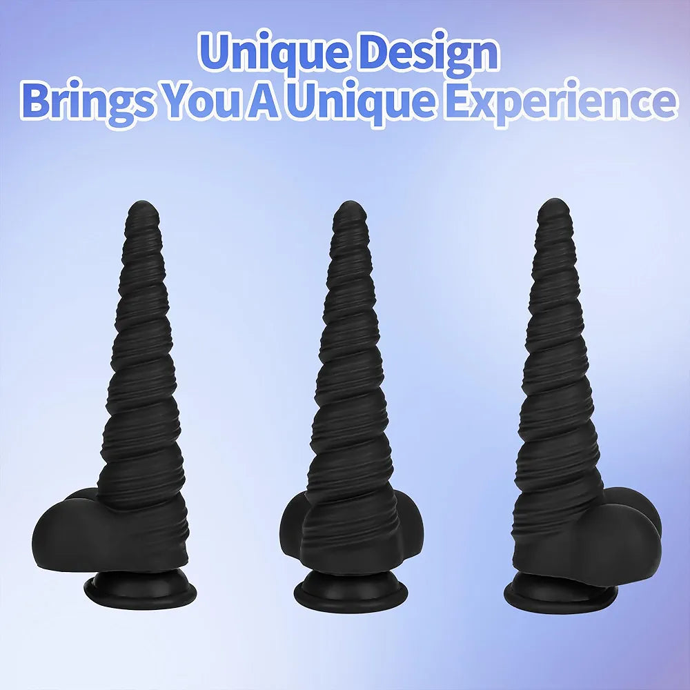 6.5-Inch Silicone Anal Training Plug with Suction Base for Beginners
