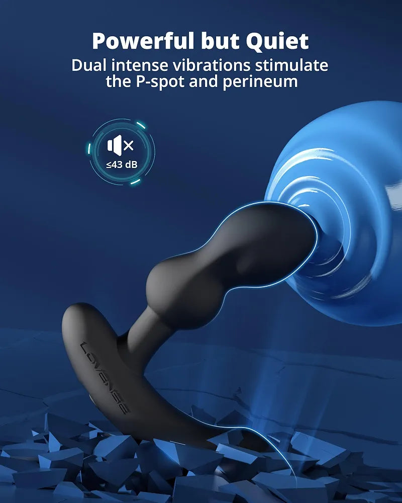 LOVENSE Edge 2 Remote-Controlled Prostate Massager and Anal Vibrator
