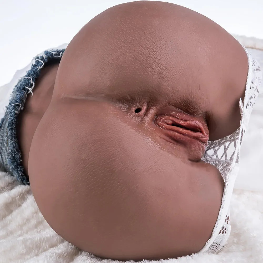 Realistic 11lb Male Masturbator with Anal and Vaginal Stroker - Lifelike Adult Sex Toy for Men
