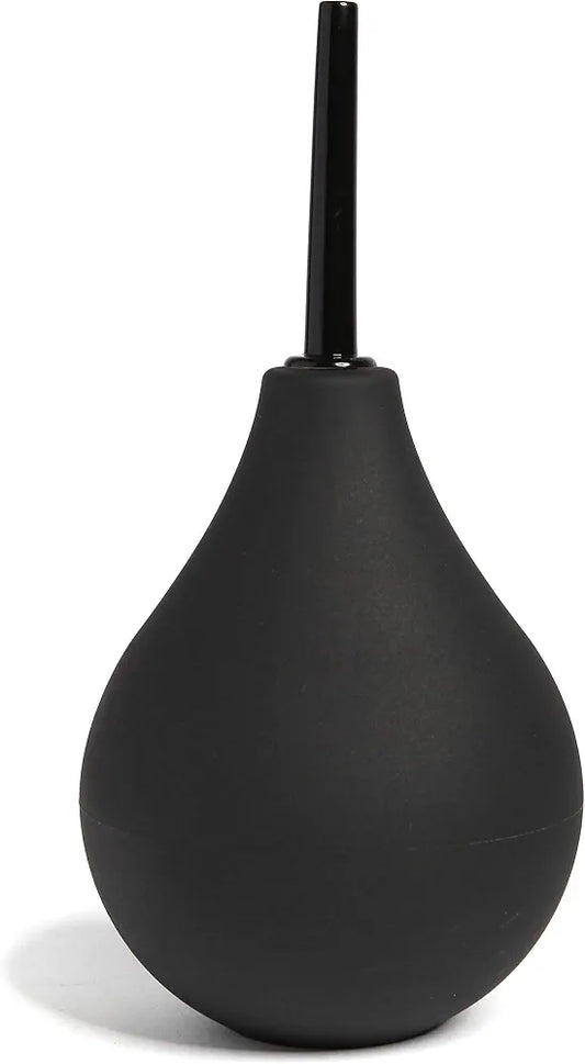 Lovehoney 225ml Soft Silicone Anal Douche Enema Bulb - 2.5 Inch Nozzle