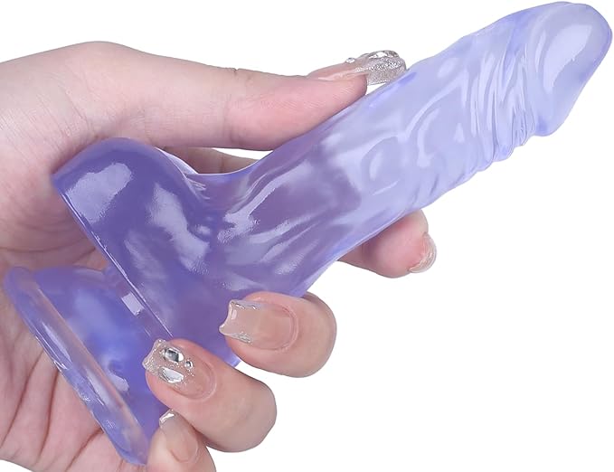 5.2-Inch Realistic Anal Dildo with Suction Cup - Beginner-Friendly Anal Training Plug for G-Spot Stimulation