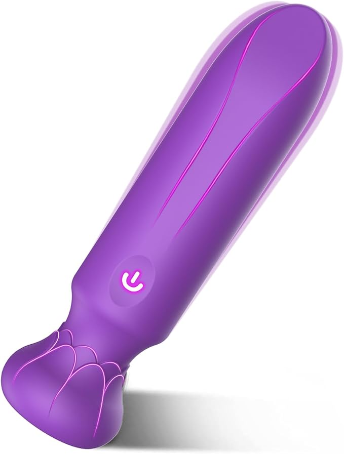 Premium Rechargeable Mini Bullet Vibrator - 10-Mode Waterproof Silicone Clitoral & G-Spot Stimulator for Women
