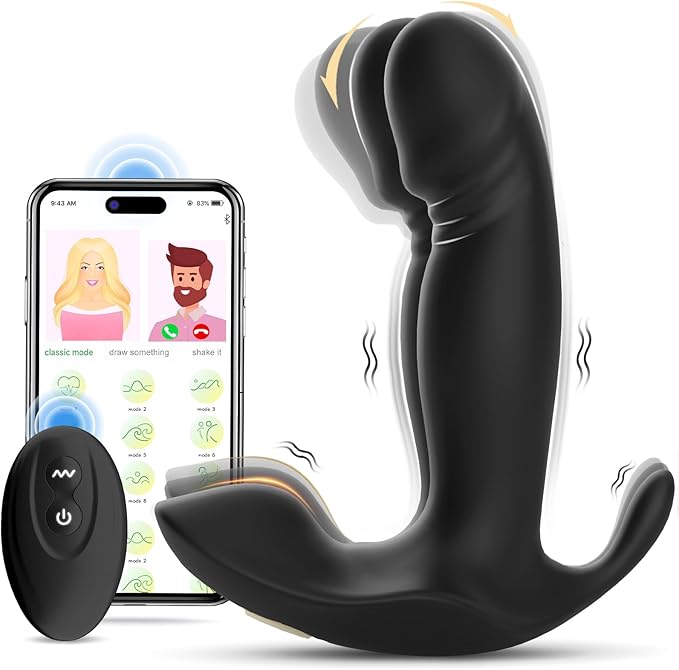 Rose-Shaped App-Controlled Wearable G-Spot Vibrator with 10 Vibration Modes for Women