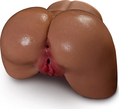 Realistic 8LB Male Masturbator with Soft Vaginal and Anal Channels