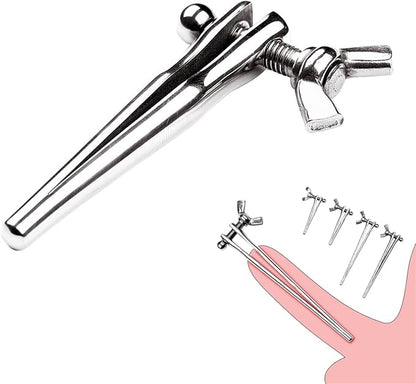 Adjustable Stainless Steel Hollow Urethral Sound Dilator for Male BDSM and Prostate Massage